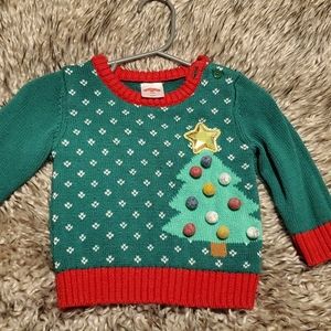 Christmas babys  sweater